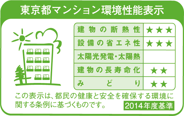 東京都マンション環境性能表示