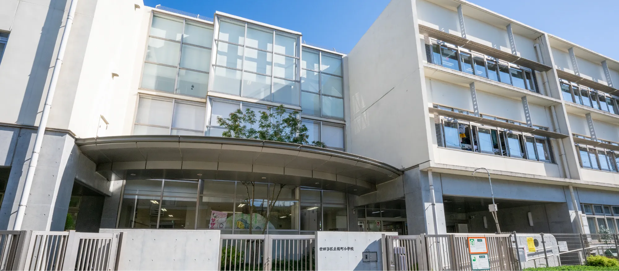 桜町小学校（徒歩8分・約590m）