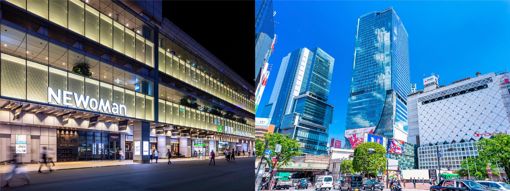 新宿/渋谷（image photo）