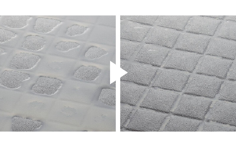 お掃除ラクラクほっカラリ床