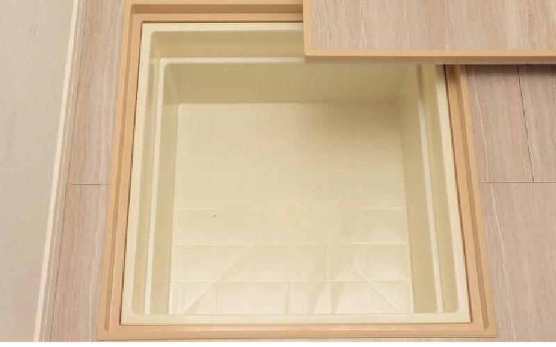 洗面室床下収納