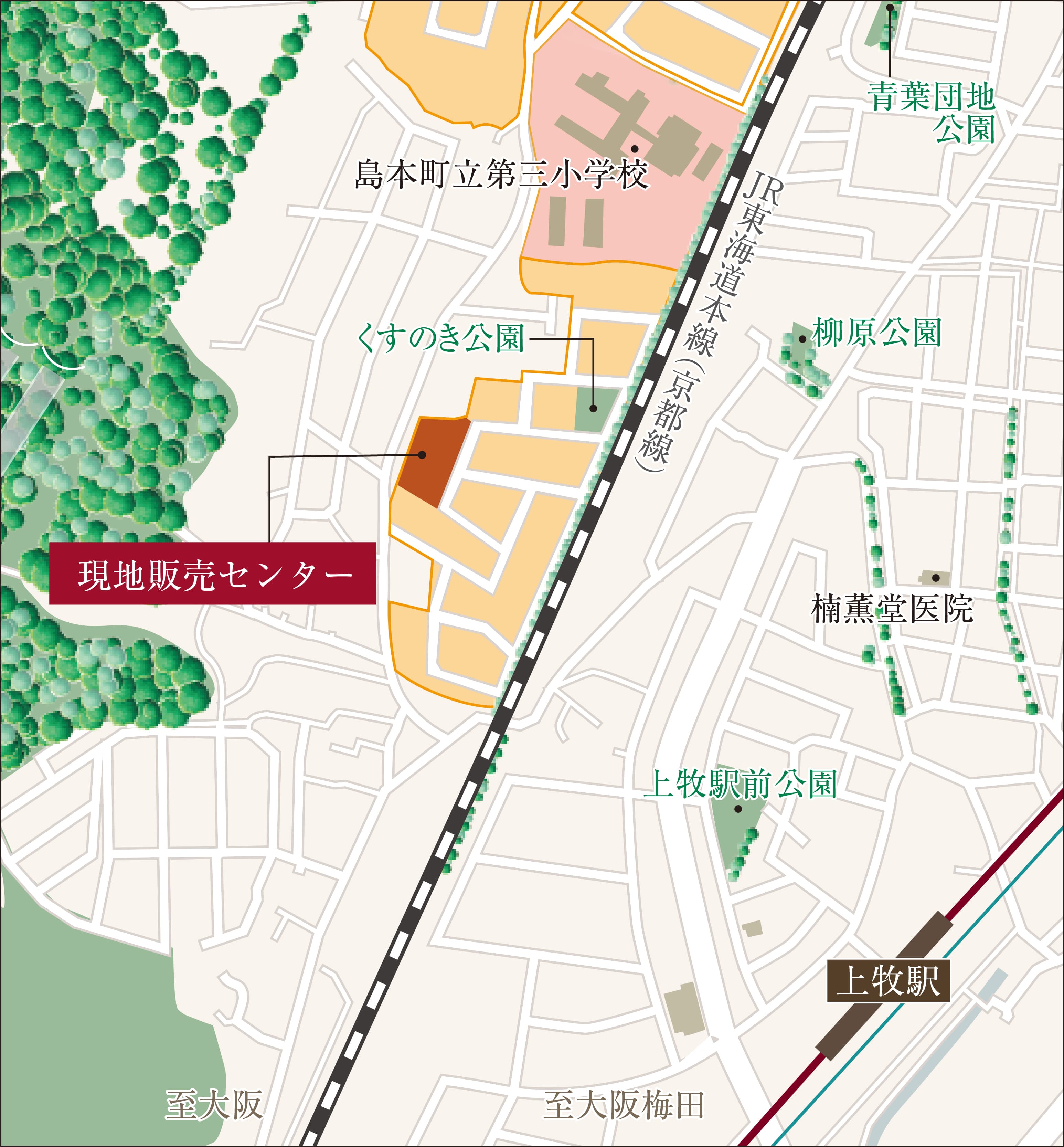 現地案内図