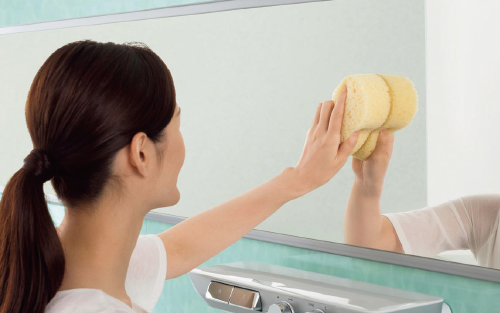 お掃除ラクラク鏡