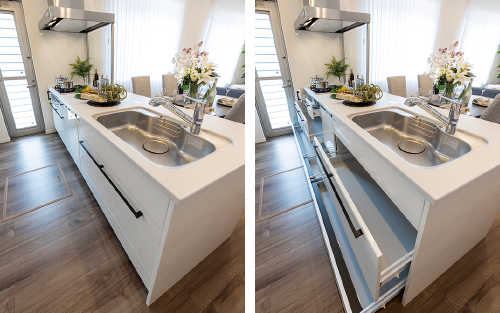 フロアキャビネット