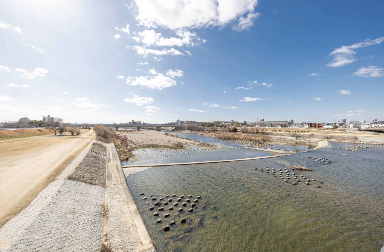武庫川河川敷
