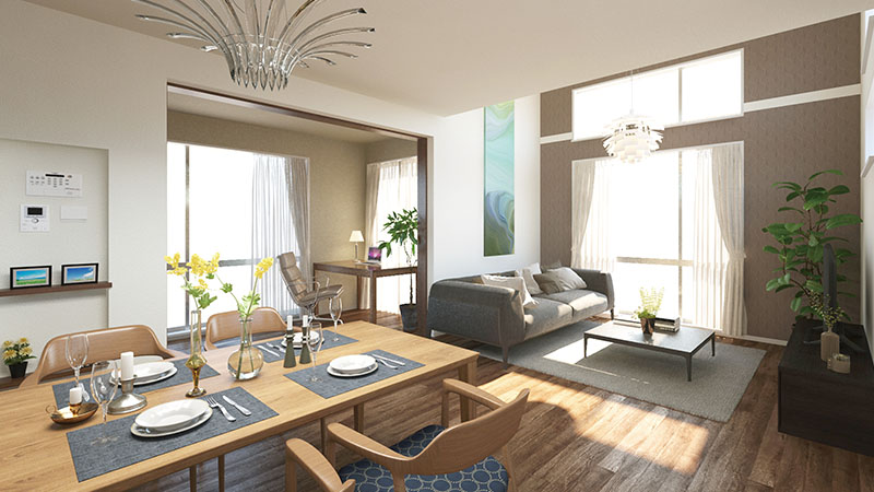 ジオガーデン市ヶ尾の室内