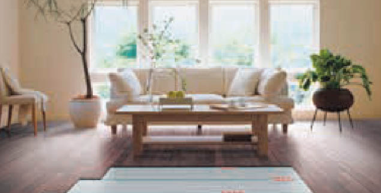 ガス温水床暖房