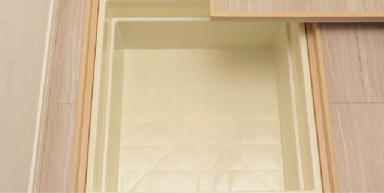 洗面室床下収納