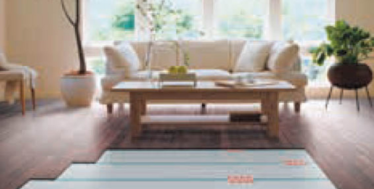 ガス温水床暖房