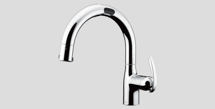 浄水器一体型シングルレバー水栓