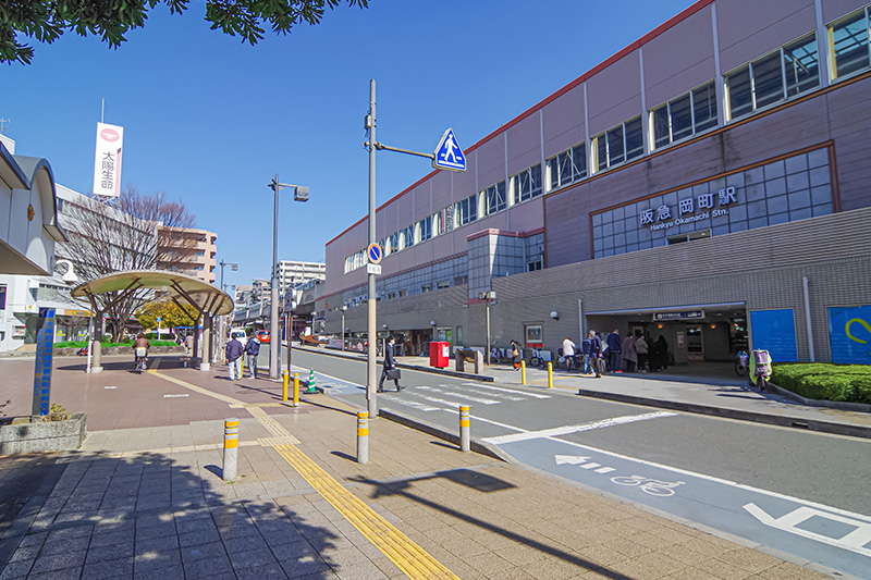 阪急宝塚線「岡町」駅