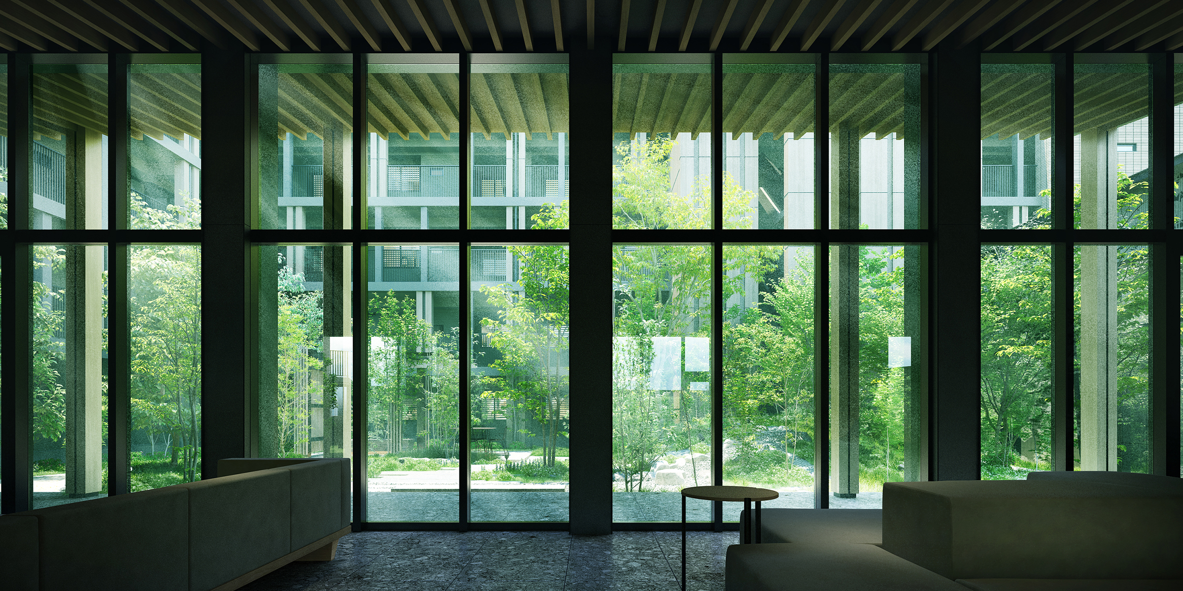 ラウンジ完成予想CG