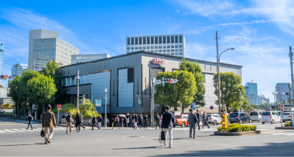 市谷、四谷の街並み