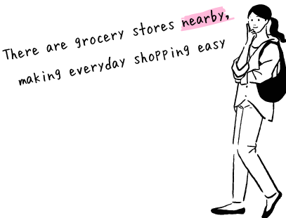 grocery stores nearby