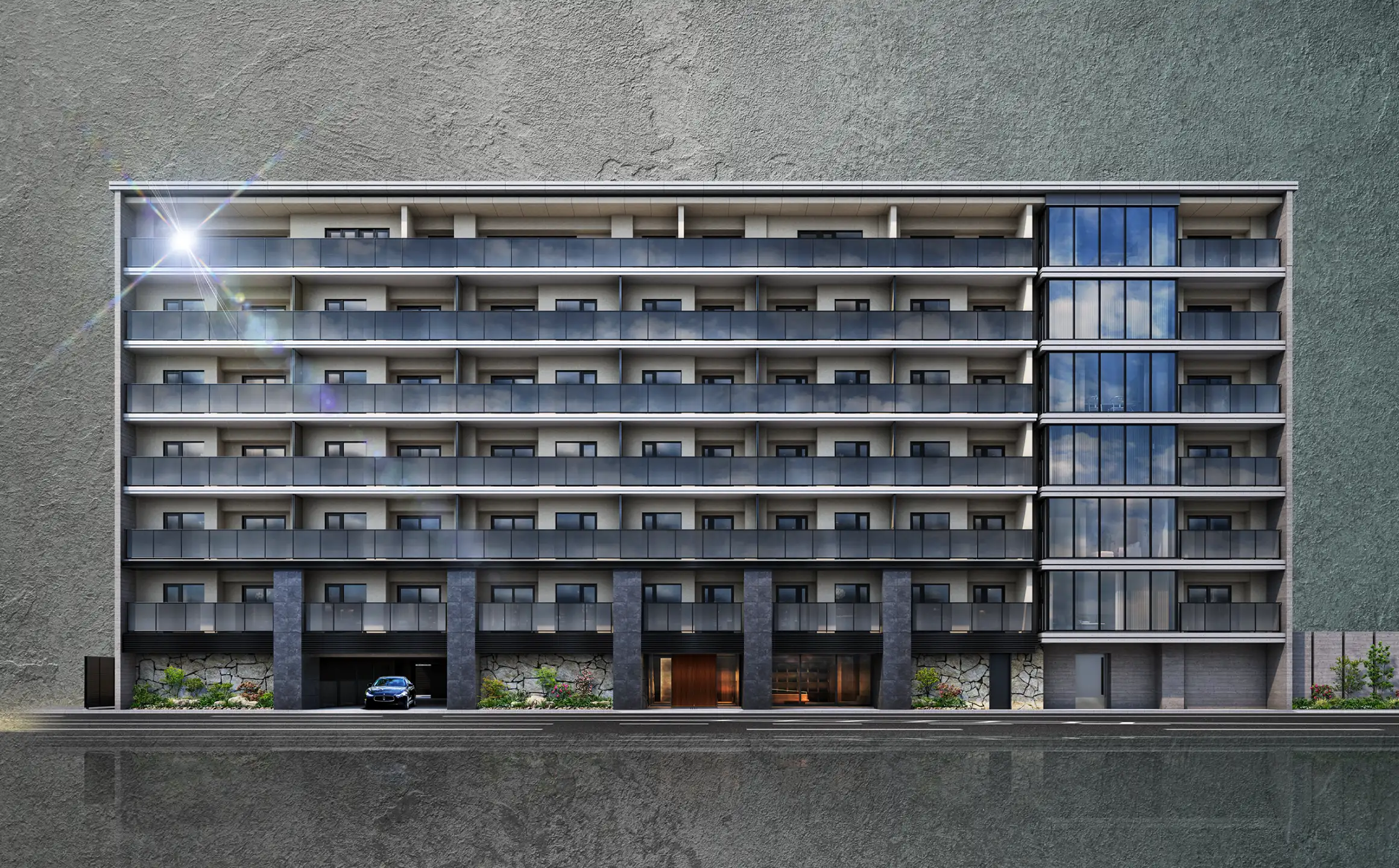 外観完成予想図