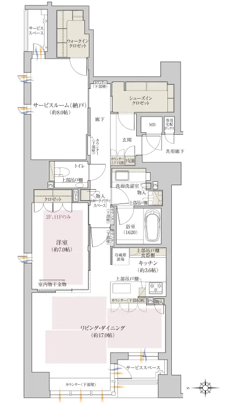 Aタイプ 間取り図