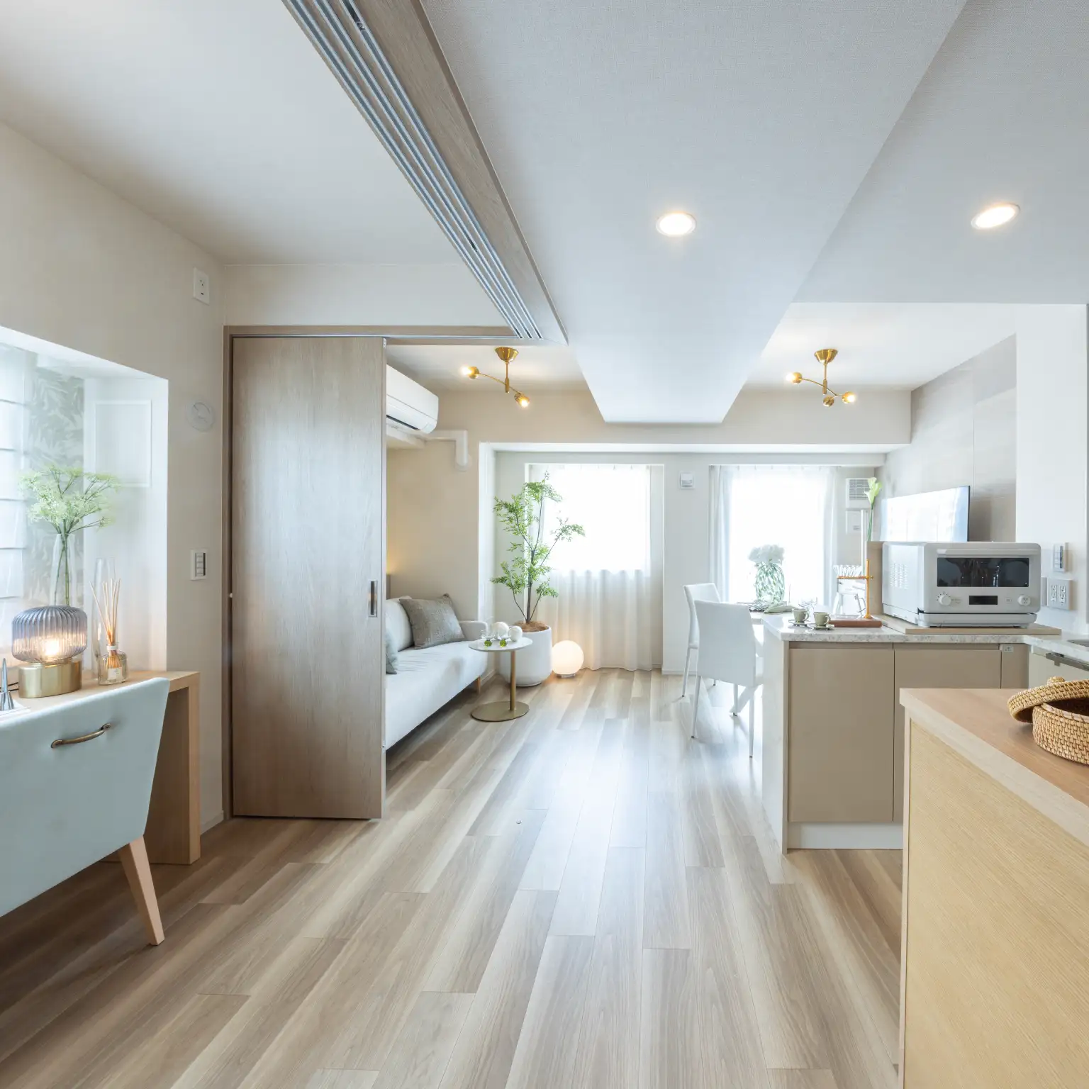 建物内モデルルーム