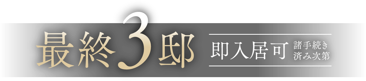 即入居可 諸手続き済み次第