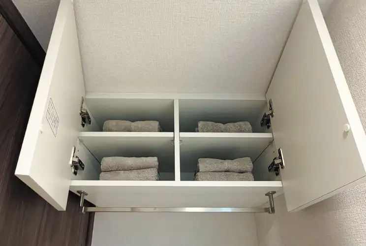 洗濯機上吊戸棚