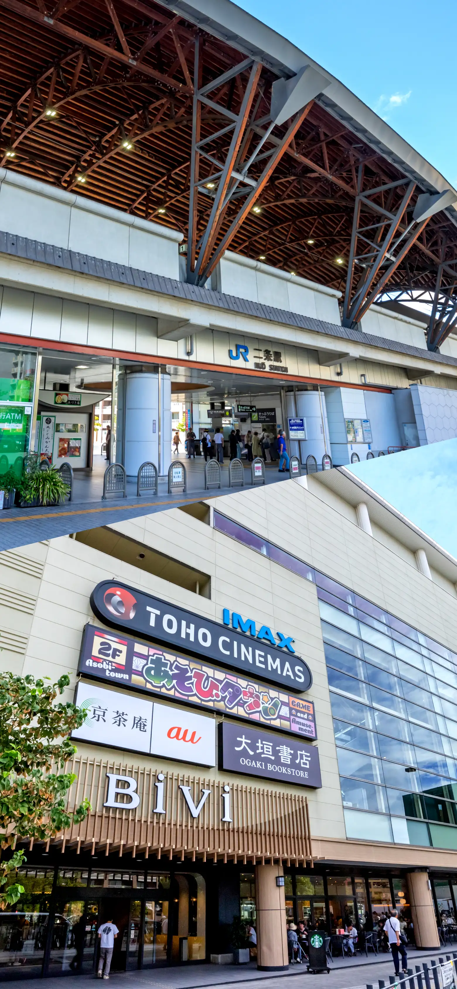 JR山陰本線「二条」駅／BiVi二条