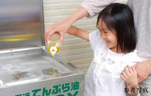 使用済み天ぷら油の回収