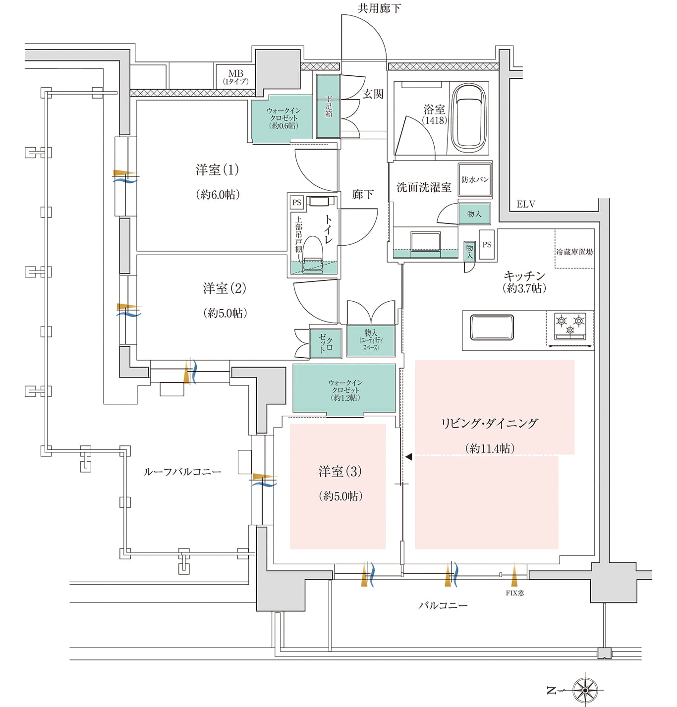 間取りItype