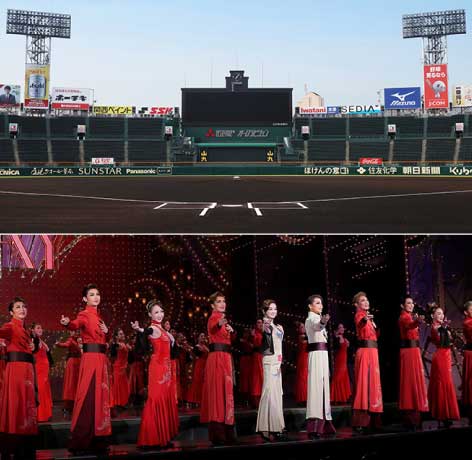 阪神甲子園球場 ©宝塚歌劇団
