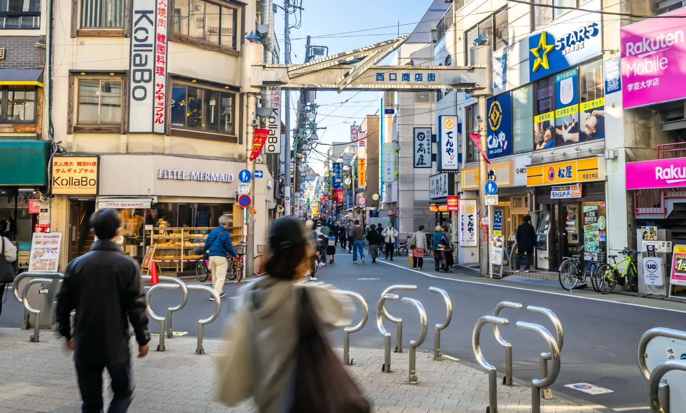 学芸大学駅周辺