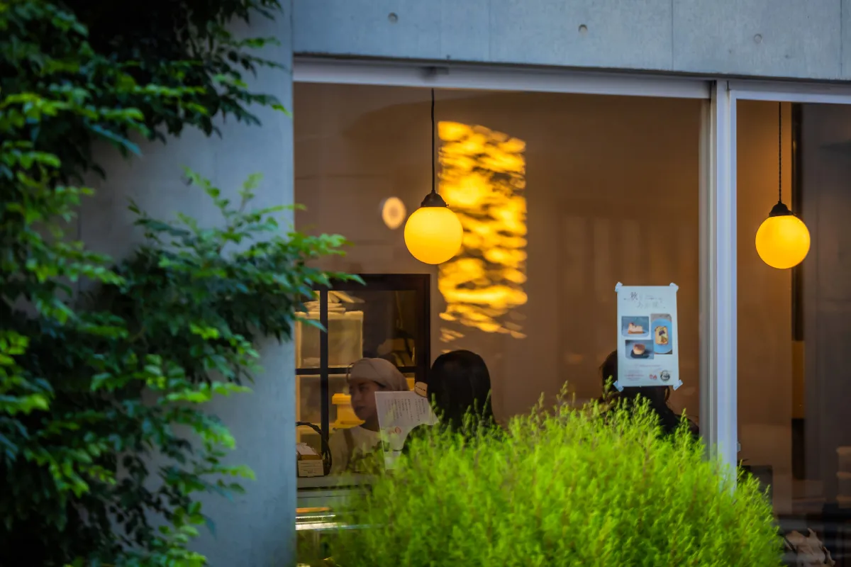 学芸大学駅周辺の街並み