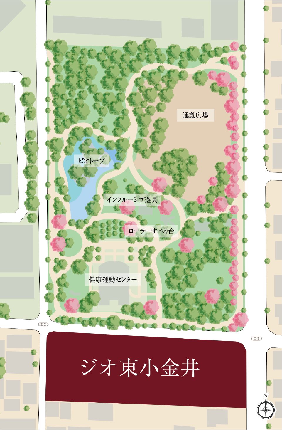 栗山公園概念図