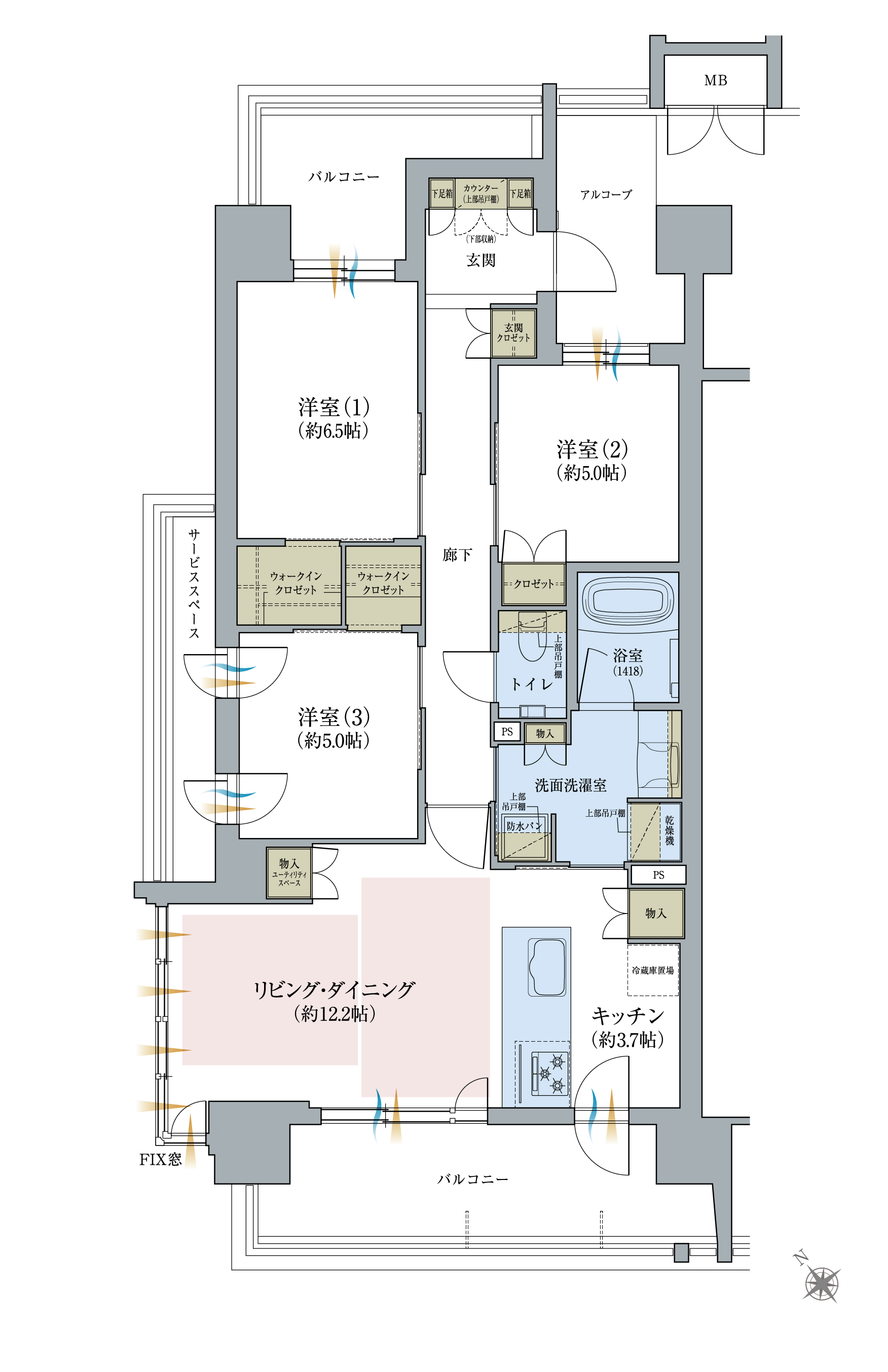 間取り図Atype