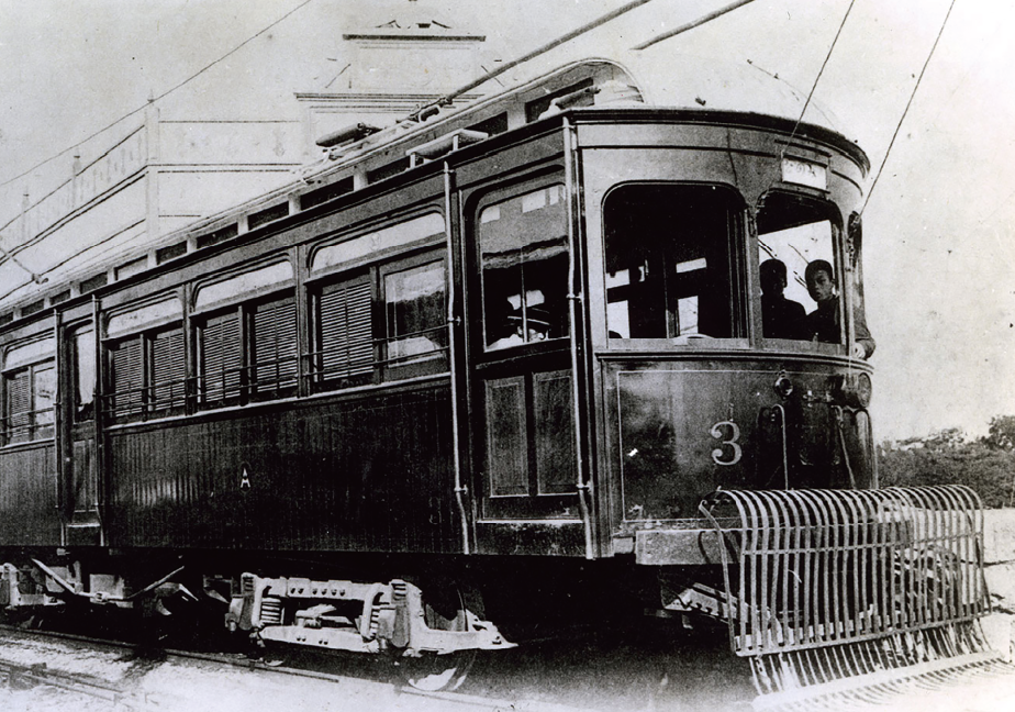 1910（明治43）年最初の「1形」電車