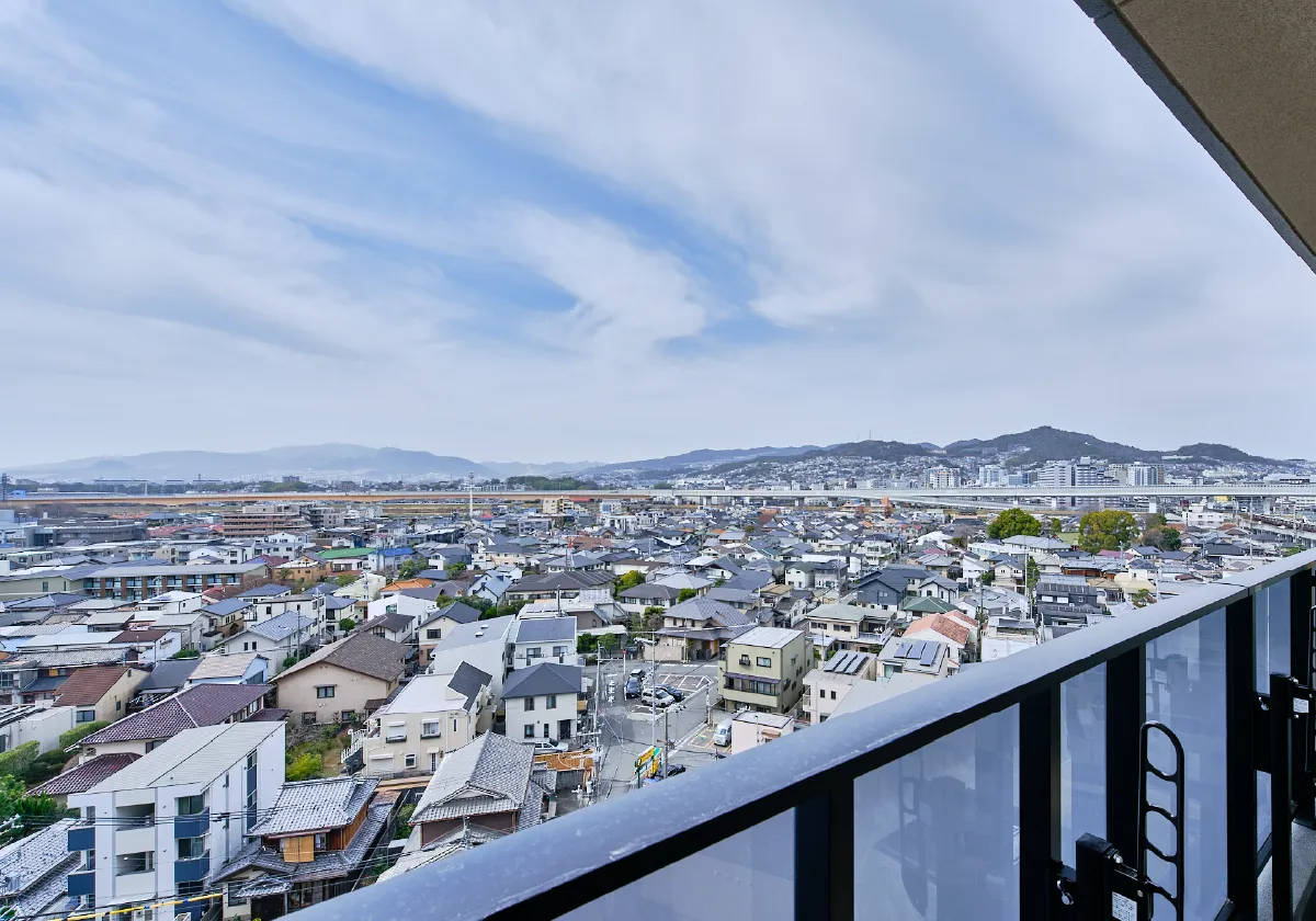 1003号室バルコニー（10階）