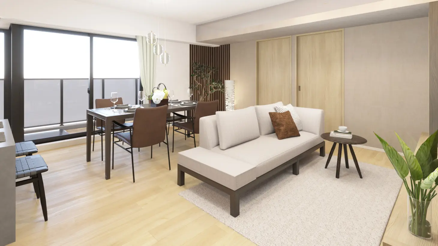 リビング・ダイニング/Aタイプ完成予想CG