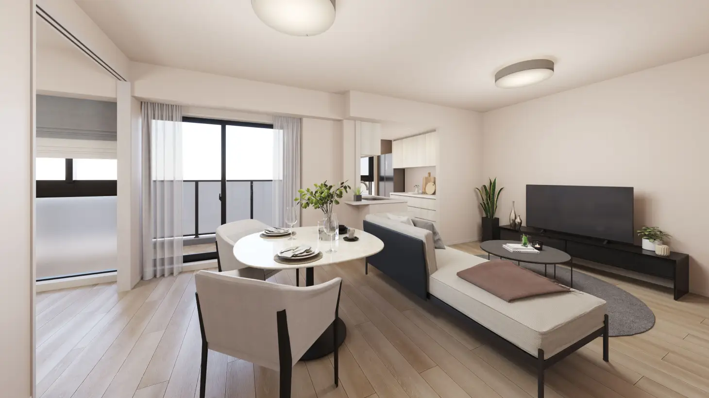 リビング・ダイニング/Bタイプ完成予想CG