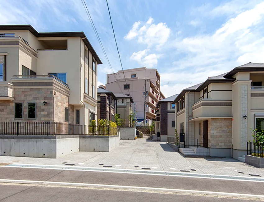 ジオガーデン池田五月丘 竣工写真