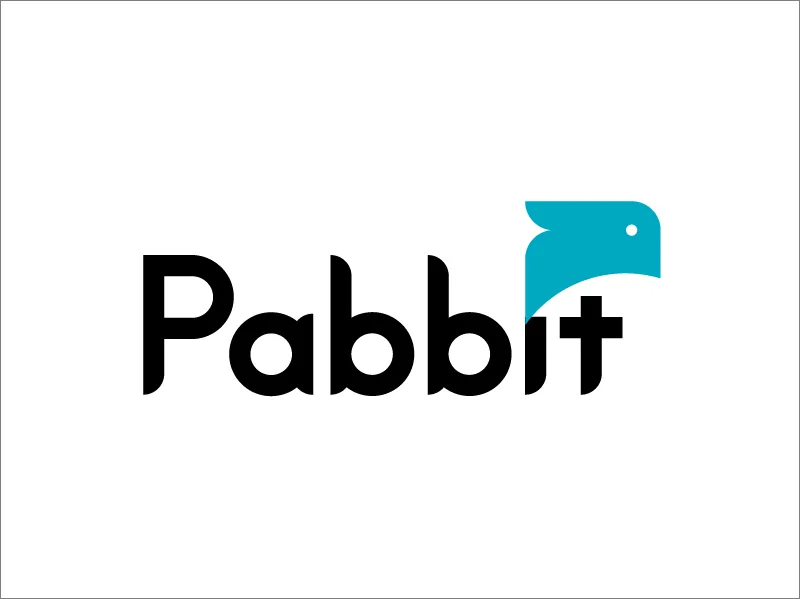 玄関前置き配サービス「Pabbit（パビット）」のロゴ