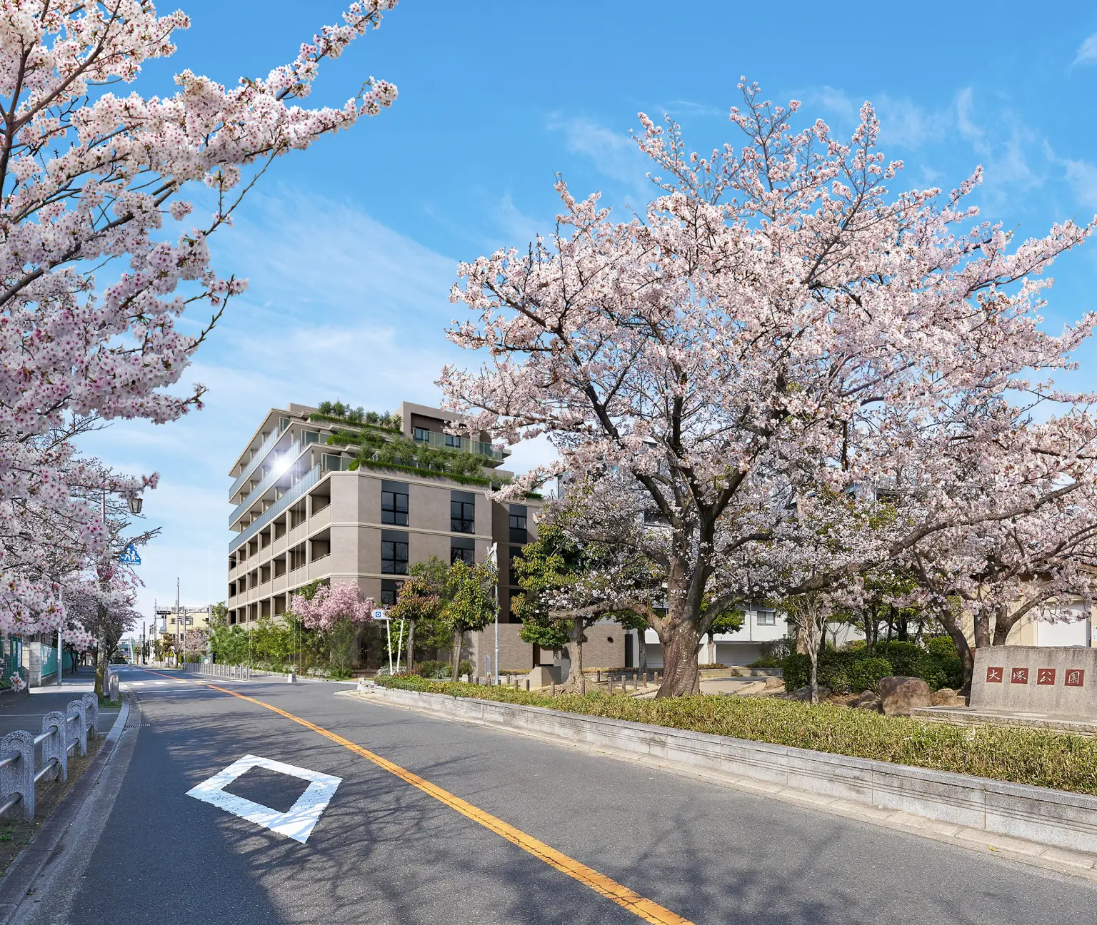 ジオ豊中 中桜塚三丁目 外観完成予想図
