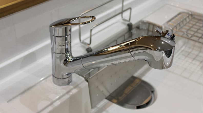 水回りの蛇口の写真