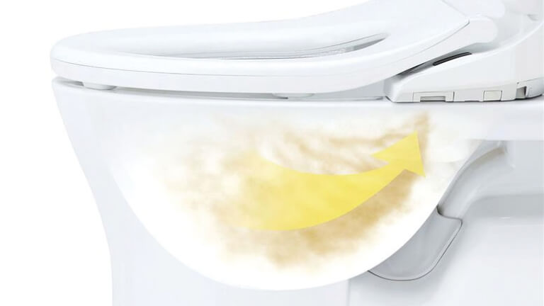 トイレの脱臭の写真