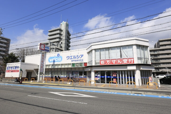 ウエルシア 神戸魚崎北町店 (約700m/徒歩9分)