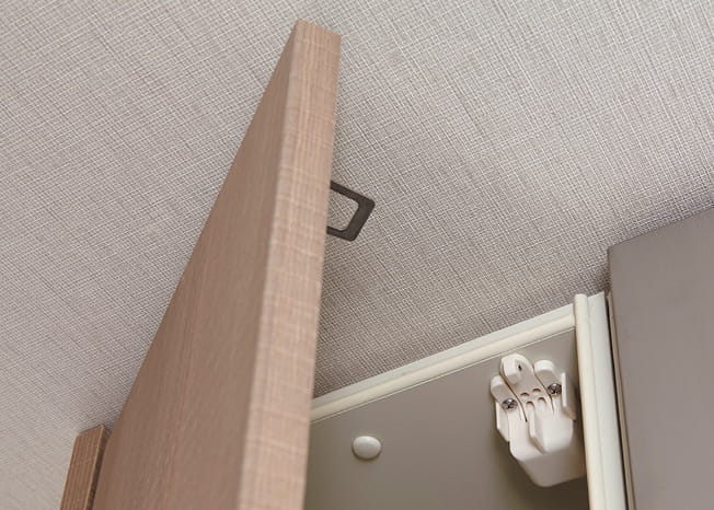 耐震ラッチの写真