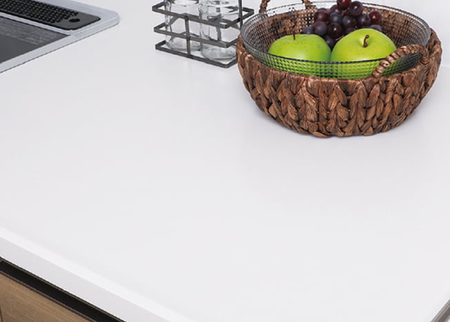 人工大理石天板の写真