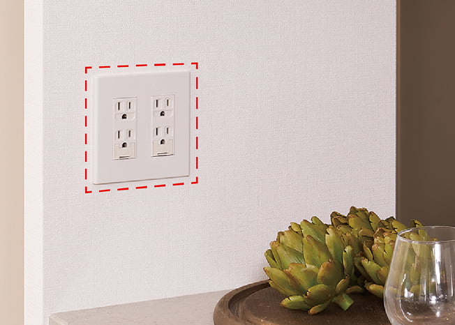 コンセントの写真