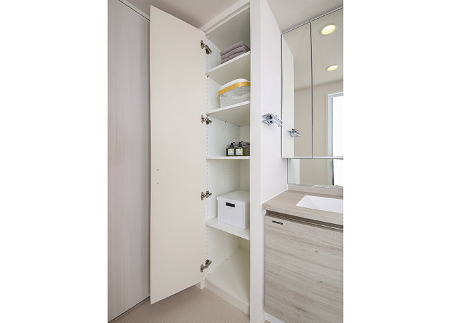 洗面・洗濯室物入の写真