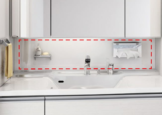 三面鏡下ホーローの写真