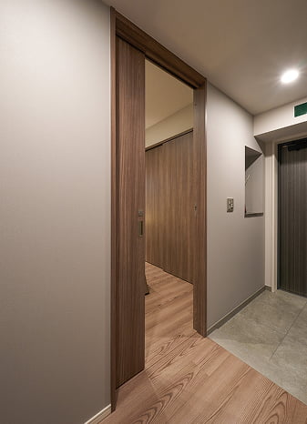 居室の引き戸の写真