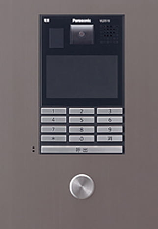 オートロックシステム操作盤の写真