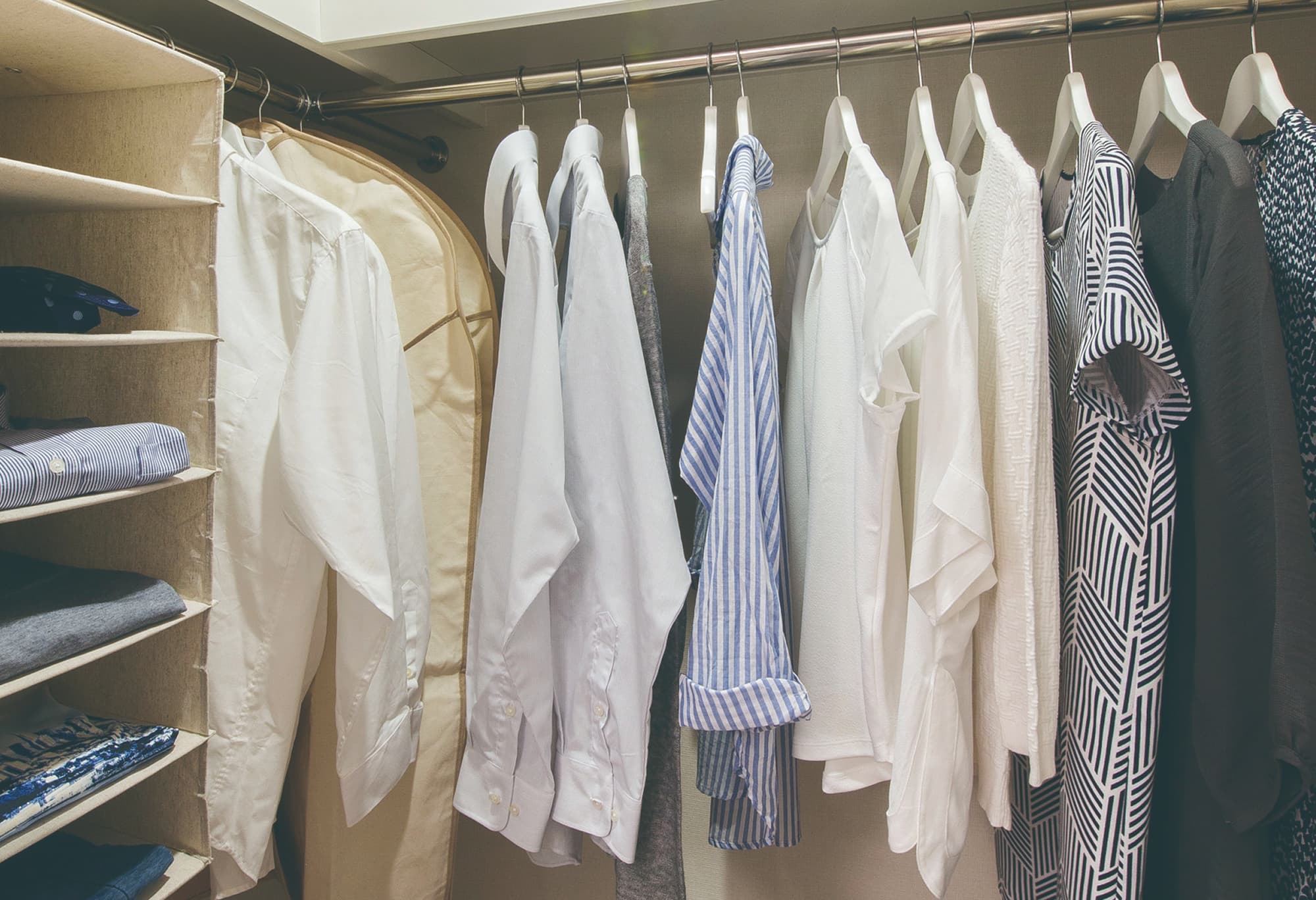 ウォークインクロゼットの写真