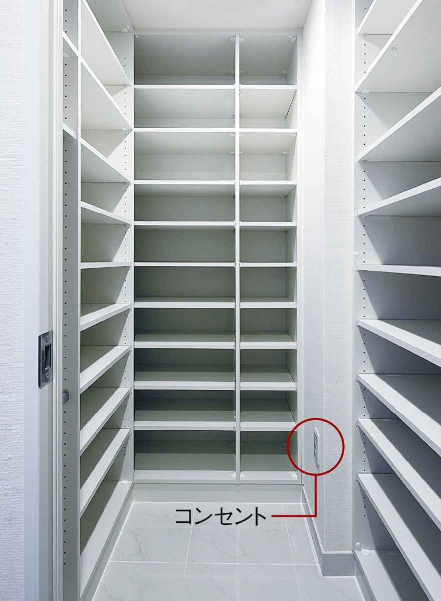 シューズインクロゼットの写真